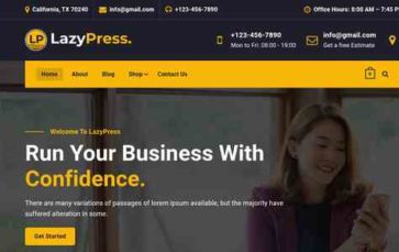 LazyPress (screenshot desktop)