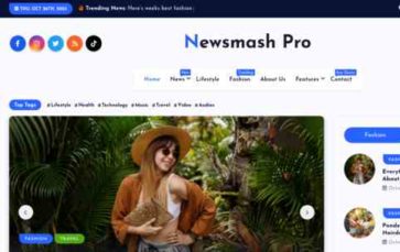 NewsMash Pro (screenshot desktop)