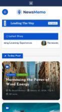 NewsMemo (screenshot mobile)