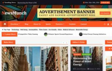 Screenshot Desktop NewsMunch Pro (screenshot desktop)