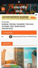 Screenshot Mobile NewsMunch Pro (screenshot mobile)