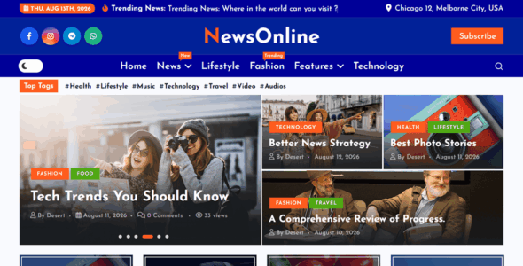 NewsOnline (Desert Themes)