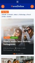 NewsOnline (Desert Themes) - (screenshot mobile)