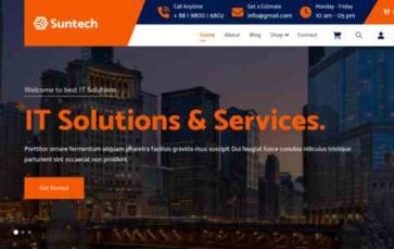 Suntech (screenshot desktop)