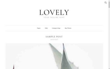 Lovely (Design By Bloom) - (screenshot desktop)