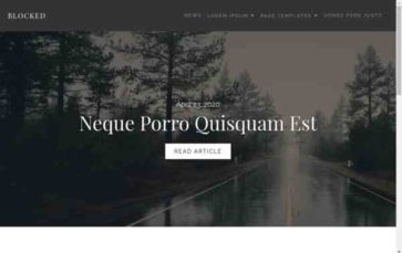 Blocked (screenshot desktop)