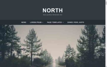 North (PortWebDev) (screenshot desktop)