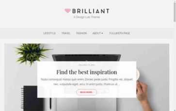 Brilliant (Design Lab) - (screenshot desktop)