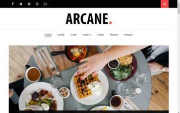 Arcane Pro (screenshot desktop)