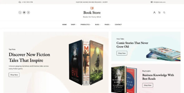 Book Store Pro (DesignOrbital)