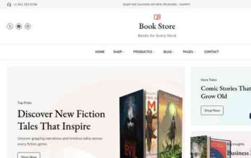 Book Store Pro (screenshot desktop)