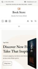 Book Store Pro (screenshot mobile)