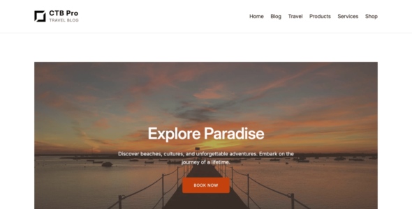 Cabin Travel Blog Pro (DesignOrbital)