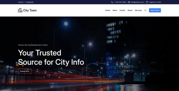 City Town Pro (DesignOrbital)