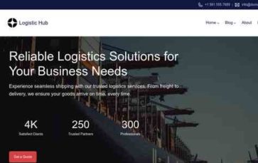 Logistic Hub Pro (screenshot desktop)
