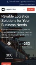Logistic Hub Pro (screenshot mobile)