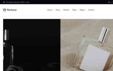 Perfume Store FSE Pro (screenshot desktop)