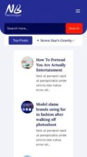 NeoBlogger (screenshot mobile)
