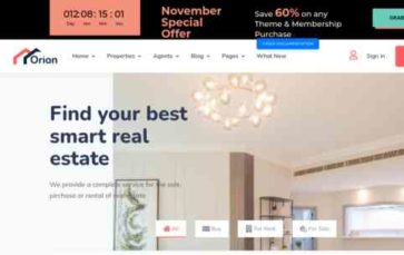 Orion Real Estate (screenshot desktop)