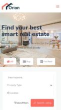 Orion Real Estate (screenshot mobile)