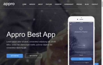 Appro (HasThemes) - (screenshot desktop)