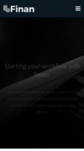 Finan (screenshot mobile)