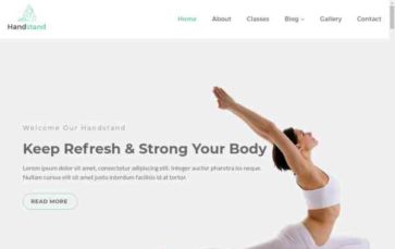 Handstand (screenshot desktop)