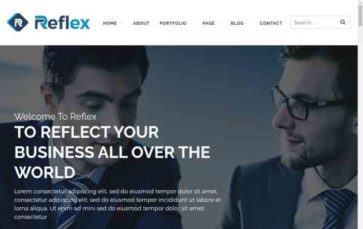 Reflex (HasThemes) (screenshot desktop)