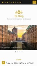 Di Blog Pro (screenshot mobile)