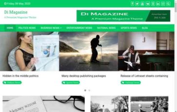Di Magazine Pro (screenshot desktop)