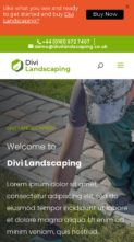 Divi Landscaping (Digital Refresh) (screenshot mobile)