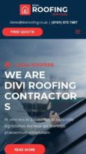 Divi Roofing (Digital Refresh) (screenshot mobile)