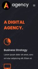 Agency (Divi Awesome) (screenshot mobile)