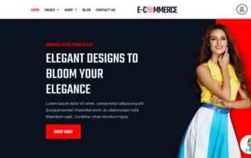 E-Commerce (Divi Awesome) (screenshot desktop)