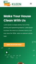 Kleen (screenshot mobile)