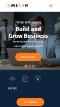 Metan (Divi Awesome) - (screenshot mobile)