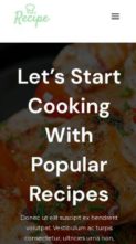 Recipe (screenshot mobile)