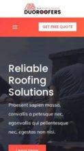 Roofing (Divi Awesome) (screenshot mobile)