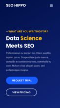 SEO Hippo (screenshot mobile)