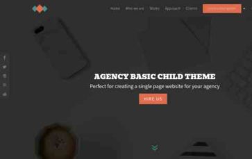 Agency Basic (screenshot desktop)