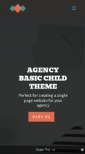 Agency Basic (screenshot mobile)