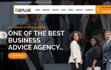 BizPlus (Divi Builder Plus) - (screenshot desktop)