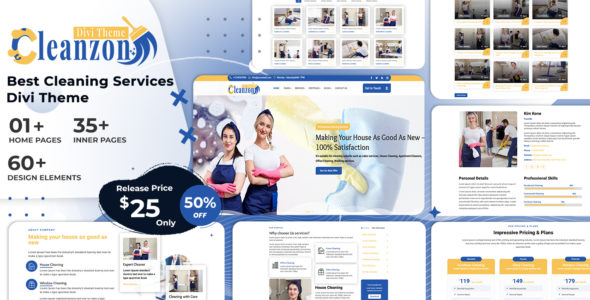 Cleanzon (Divi Builder Plus)