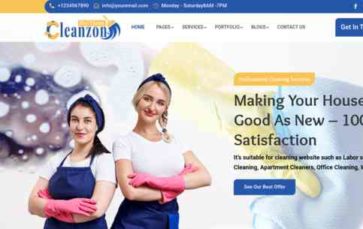 Cleanzon (screenshot desktop)