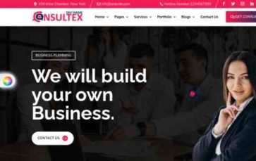 Consultex (Divi Builder Plus) (screenshot desktop)