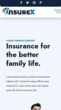 Insurex (Divi Builder Plus) (screenshot mobile)
