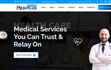 Mediplus (Divi Builder Plus) (screenshot desktop)