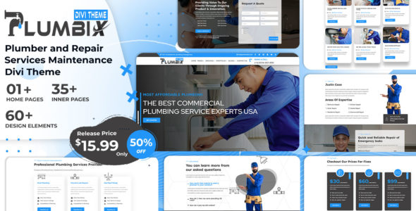 Plumbfix (Divi Builder Plus)