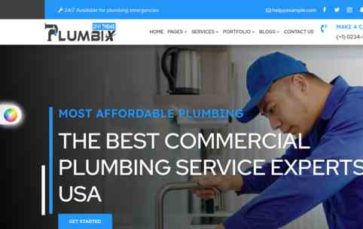 Screenshot Desktop Plumbfix (screenshot desktop)