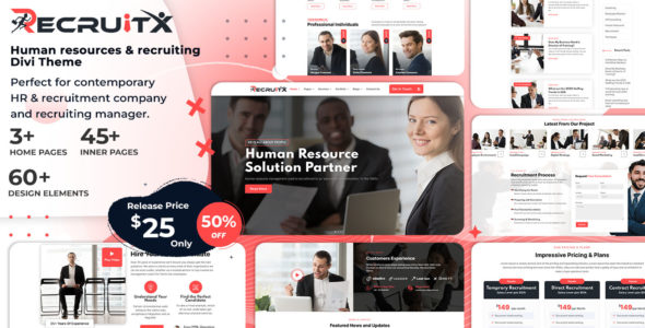 Recruitx (Divi Builder Plus)